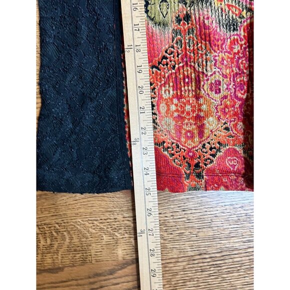 Coldwater Creek Womens Velour Patchwork Lace Paneled Jacket - Picture 13 of 14